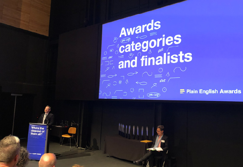 Plain Language Awards
